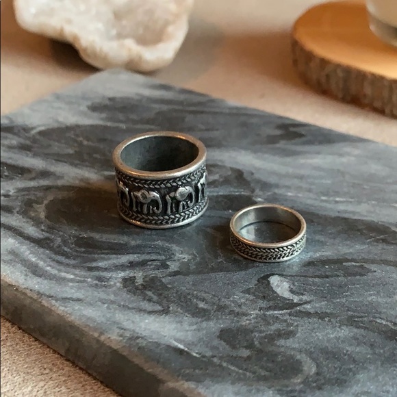 Elephant Ring and Mid Ring - Picture 1 of 4